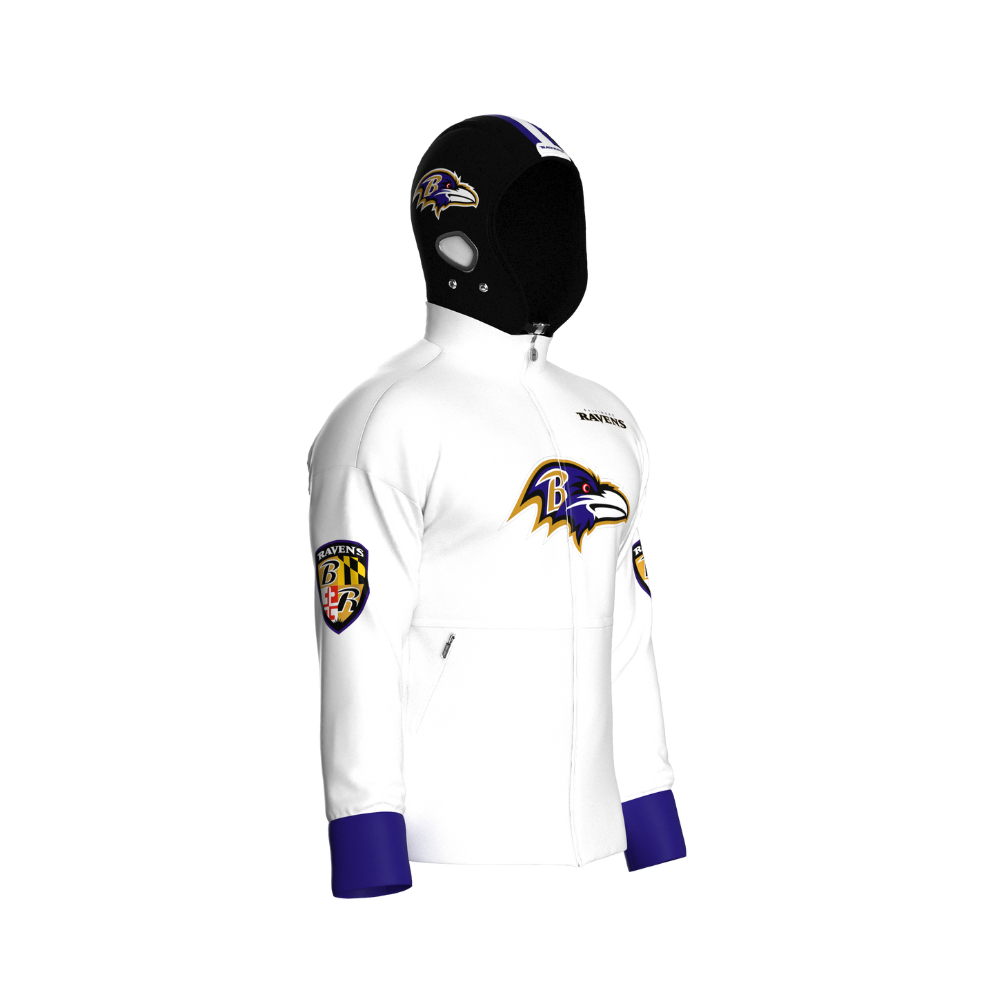 Baltimore Ravens Away Zip-Up (adult)