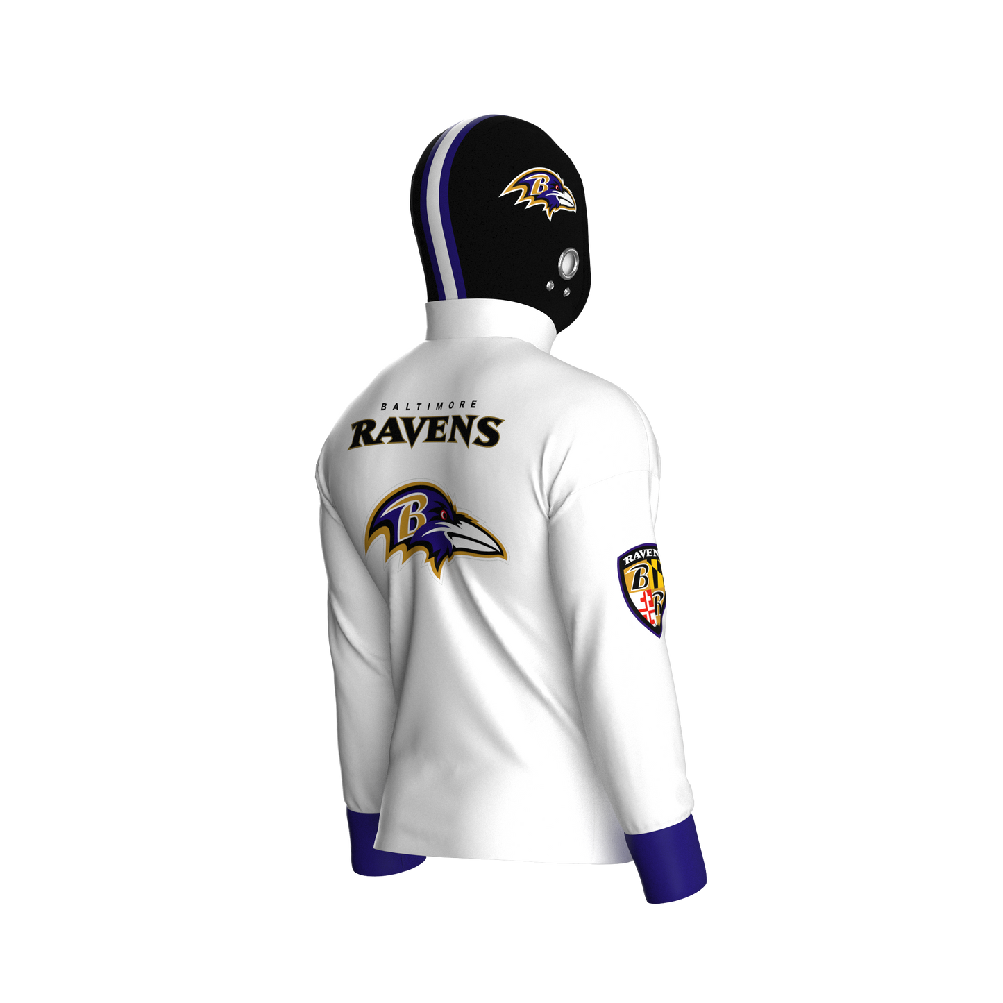 Baltimore Ravens Away Zip-Up (youth)