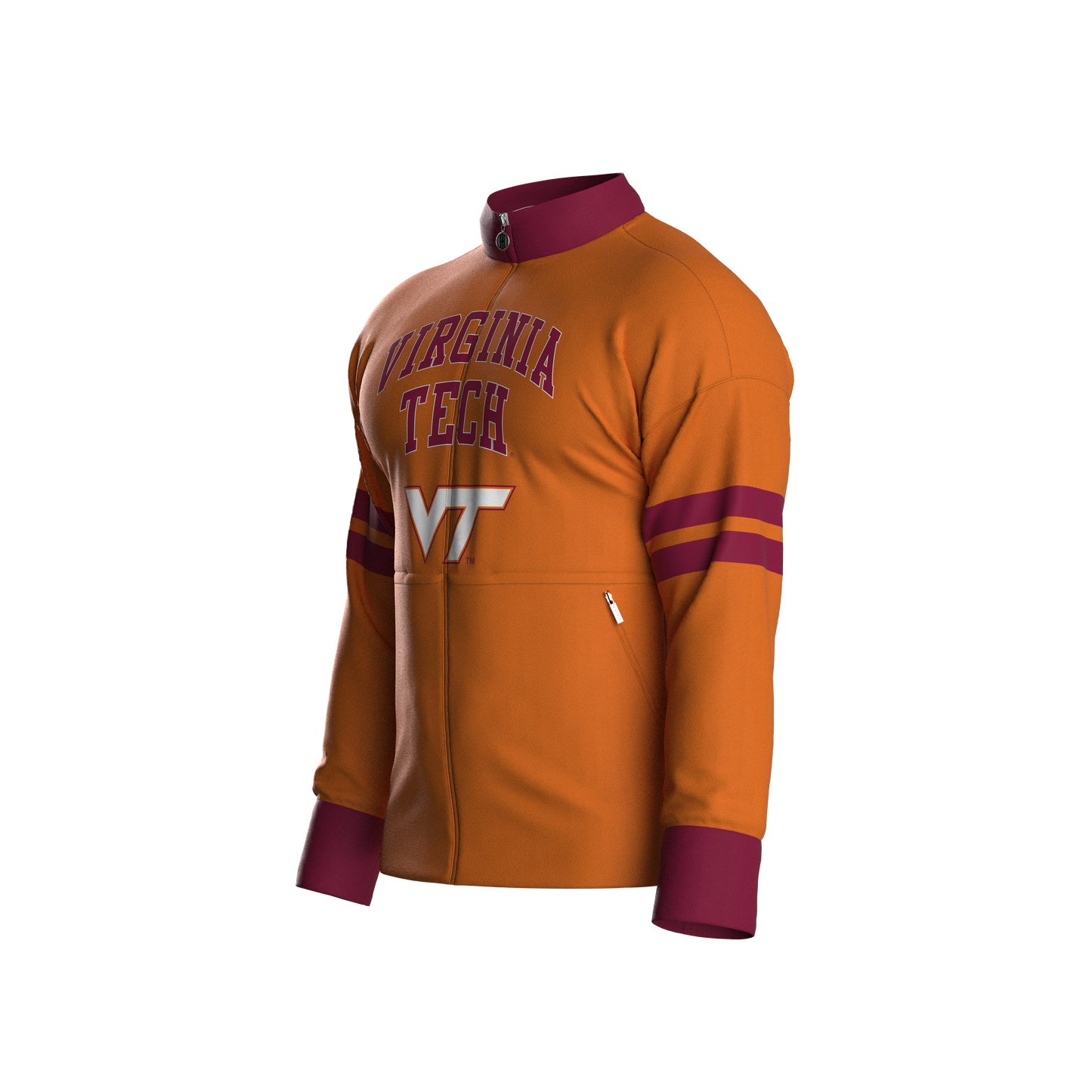 Virginia Tech University Away Zip-Up (adult)
