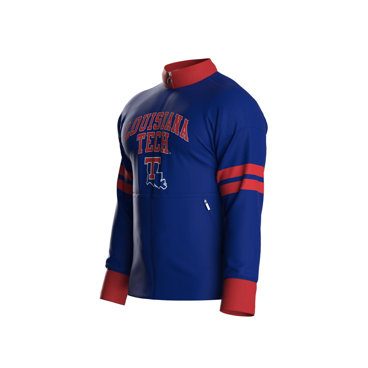Louisiana Tech University Home Zip-Up (adult)