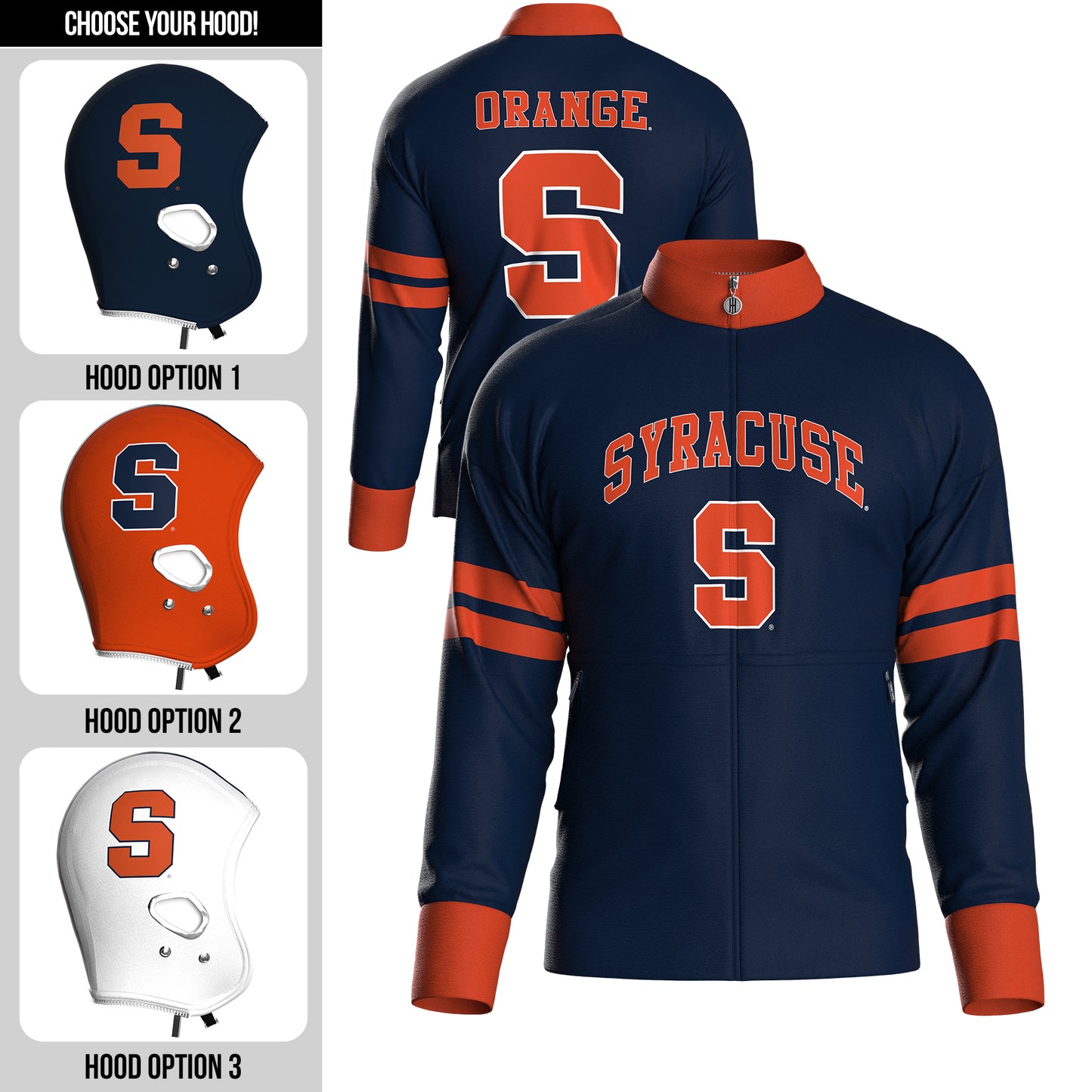 Syracuse University Away Zip-Up (adult)