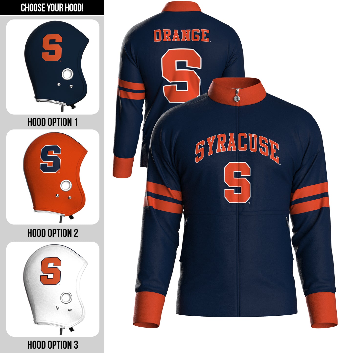Syracuse University Away Zip-Up (youth)