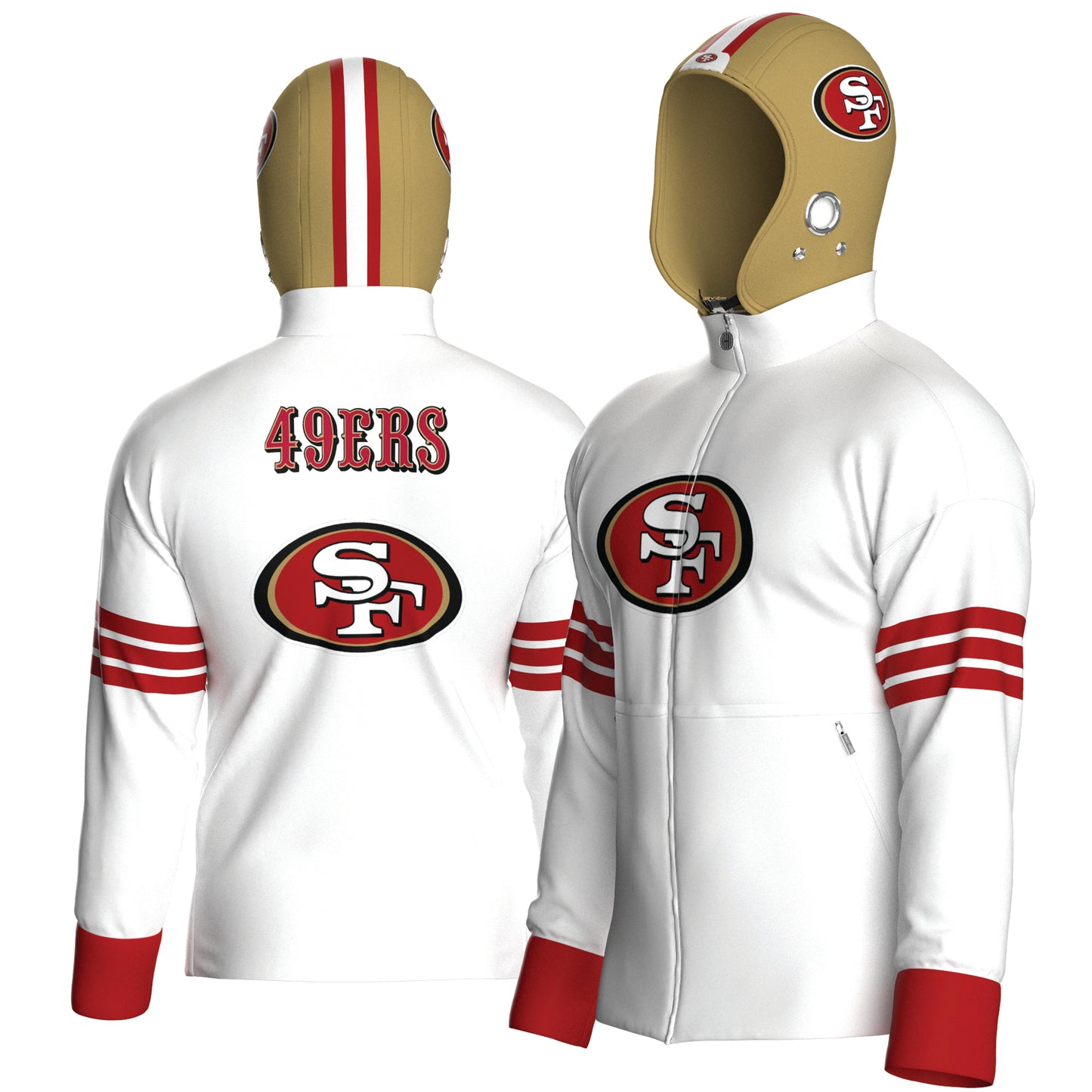 San Francisco 49ers Away Zip-Up (youth)