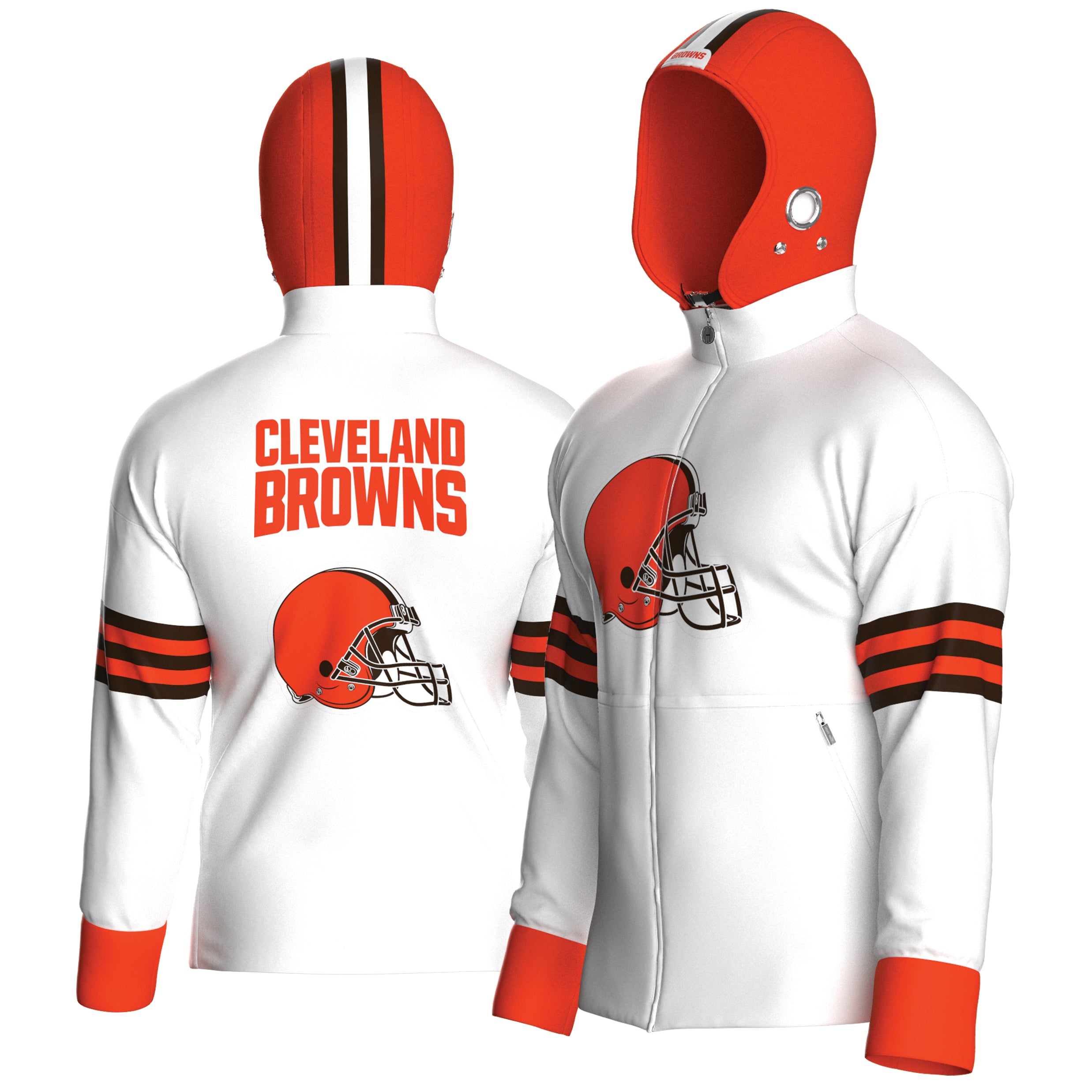 Cleveland Browns Away Zip Up youth