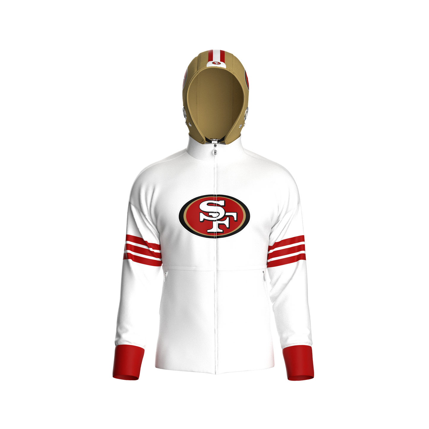 San Francisco 49ers Away Zip-Up (youth)