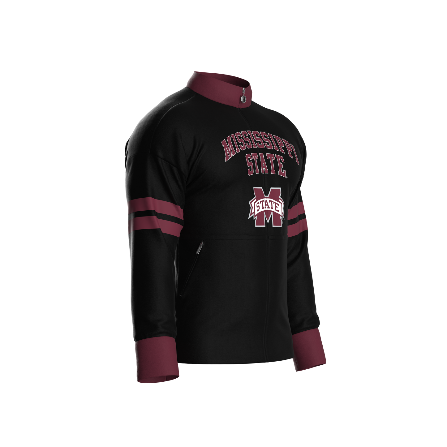 Mississippi State University Away Zip-Up (adult)
