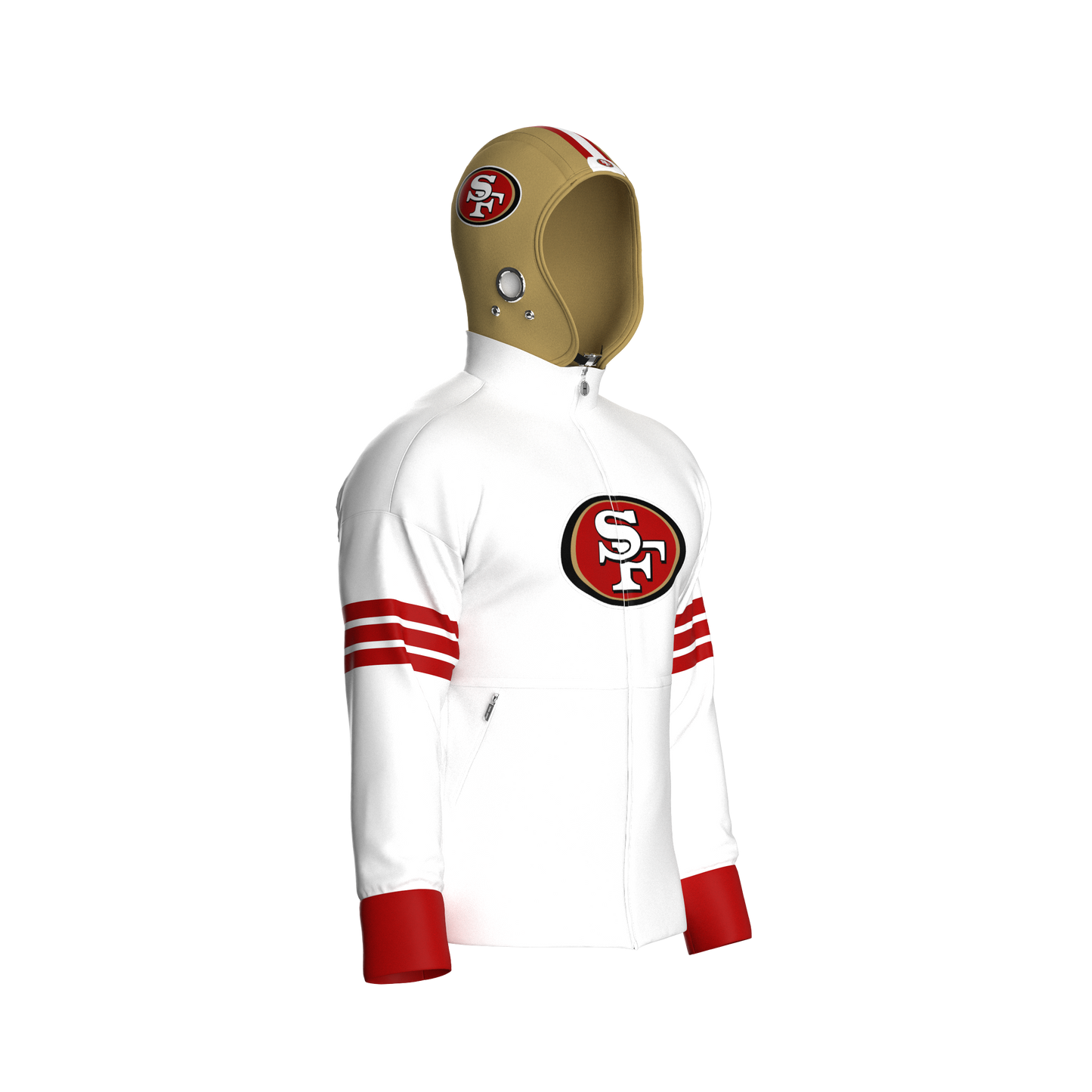 San Francisco 49ers Away Zip-Up (youth)