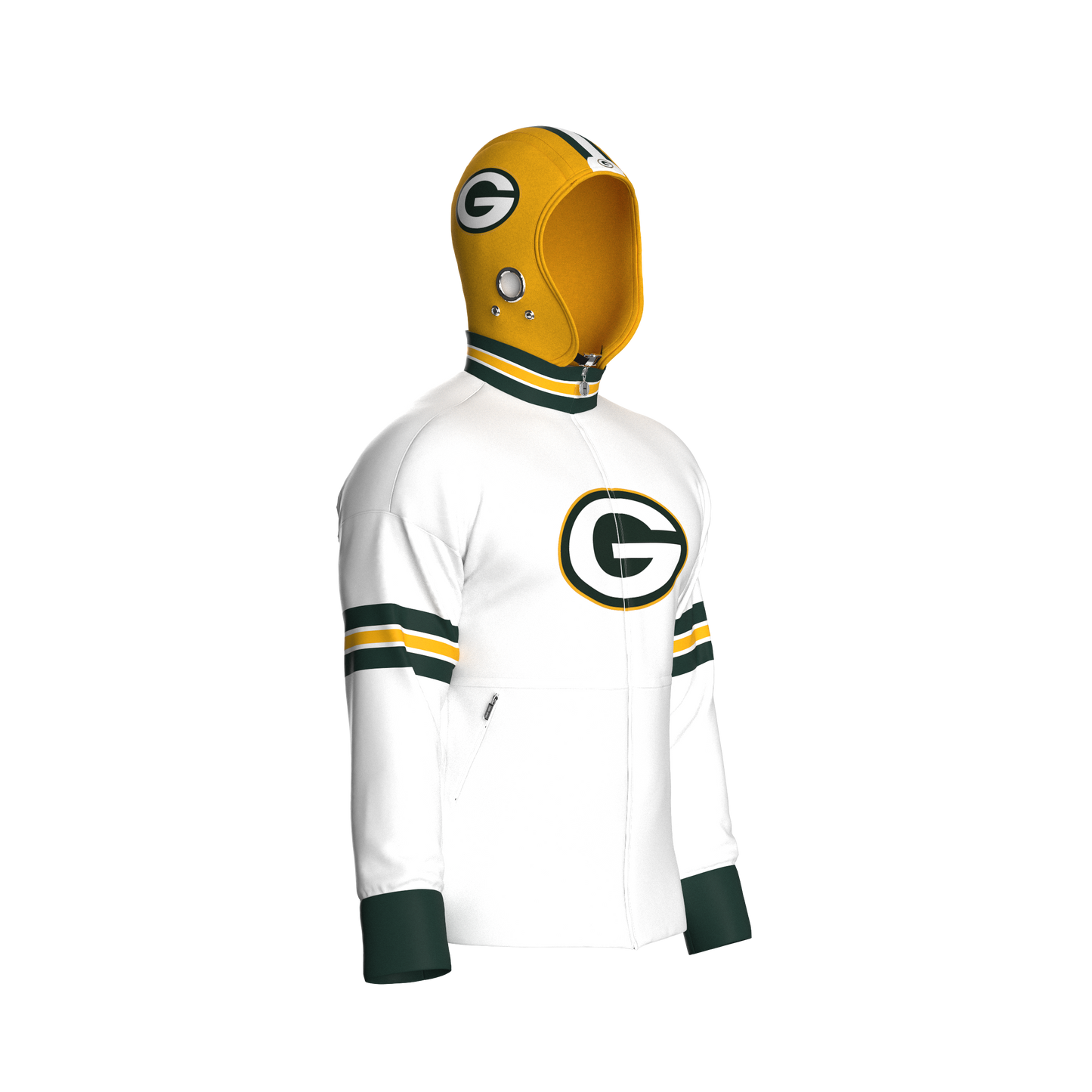 Green Bay Packers Away Zip-Up (youth)