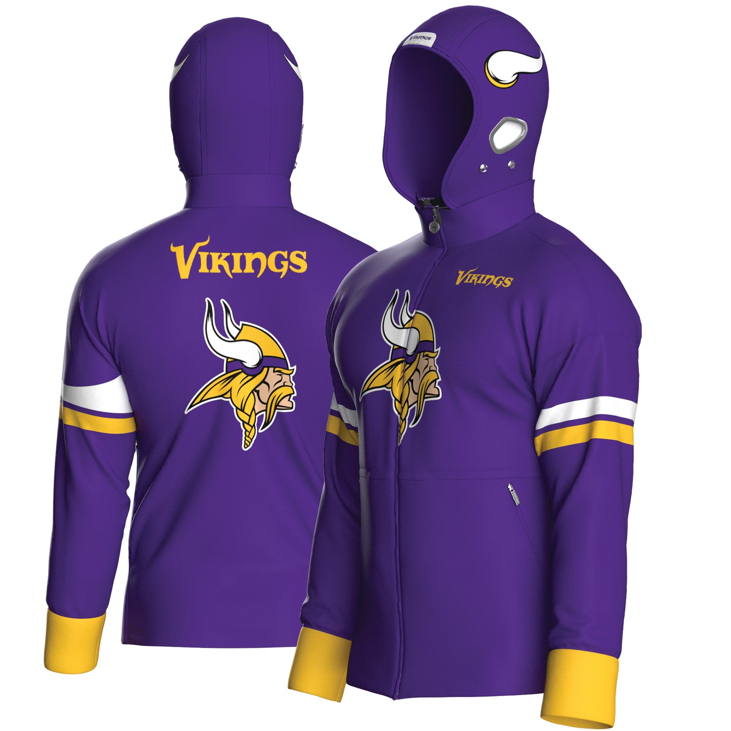 Minnesota Vikings Home Zip-Up (adult)
