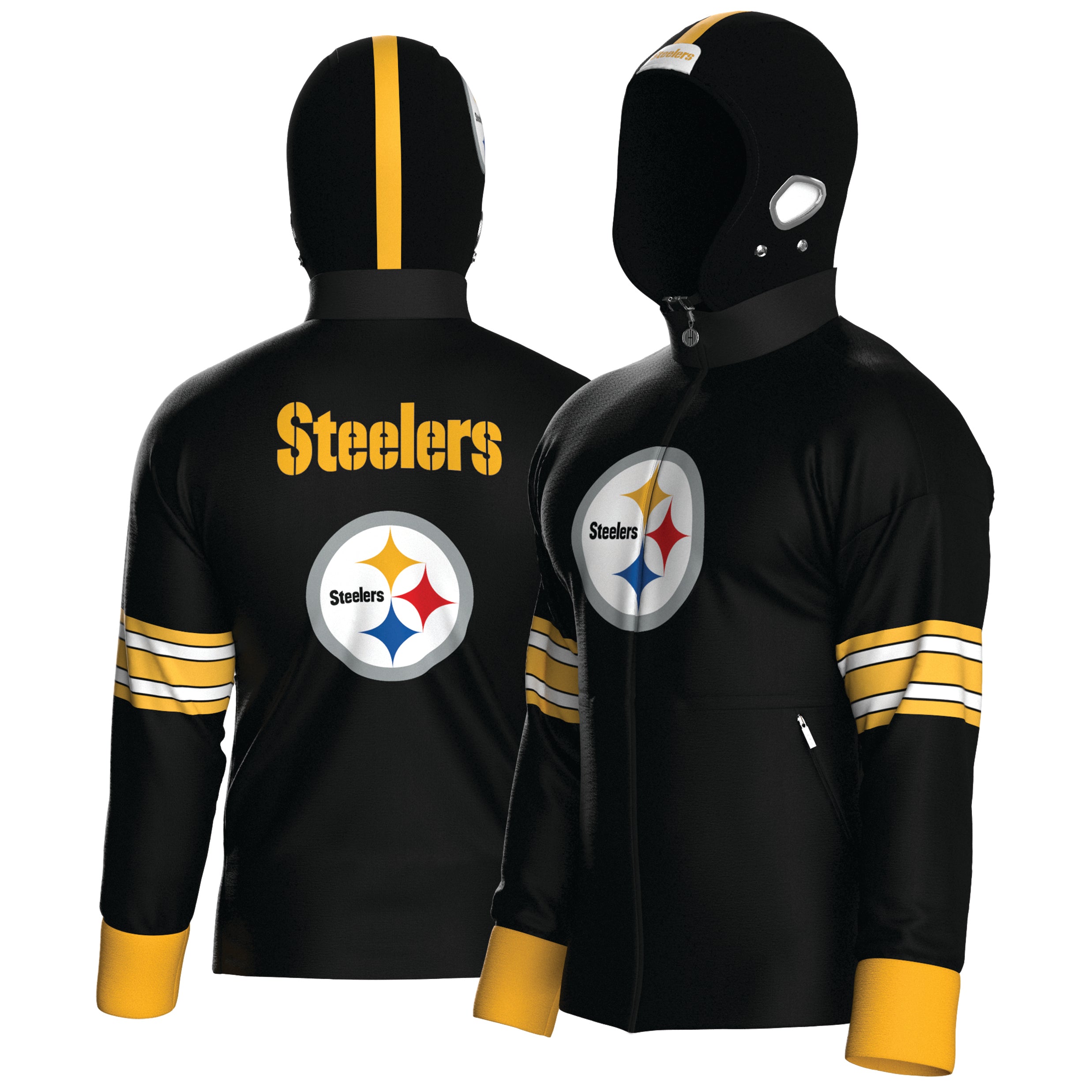 Steeler zip up hoodies sale