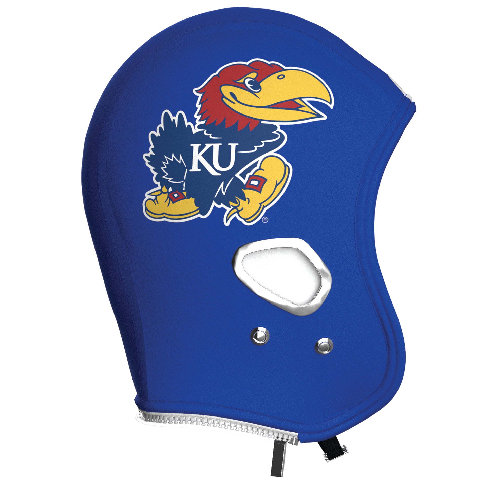 University of Kansas Hood Option 1 (adult) – The Original Helmet Hoodie University of Kansas Hood Option 1 (adult) – The Original Helmet Hoodie