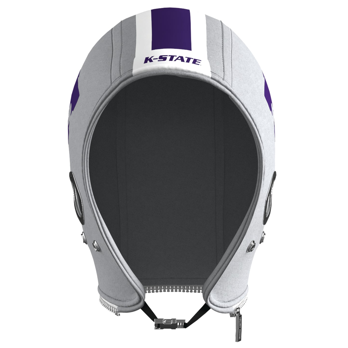 kansas state university gear Kansas State University Hood Option 2 (adult) – The Original Helmet Hoodie