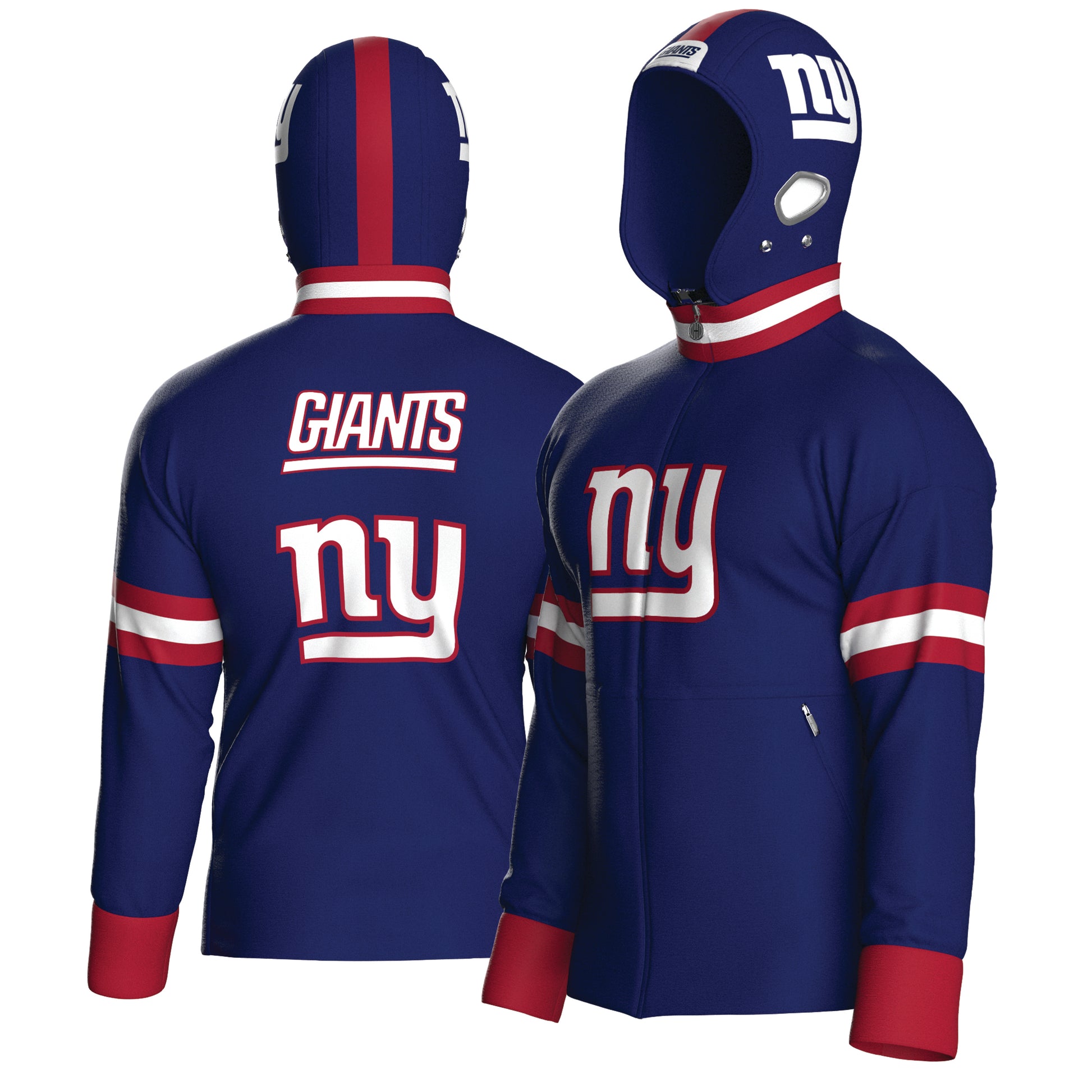 New York Giants Home Zip-Up (adult) – The Original Helmet Hoodie