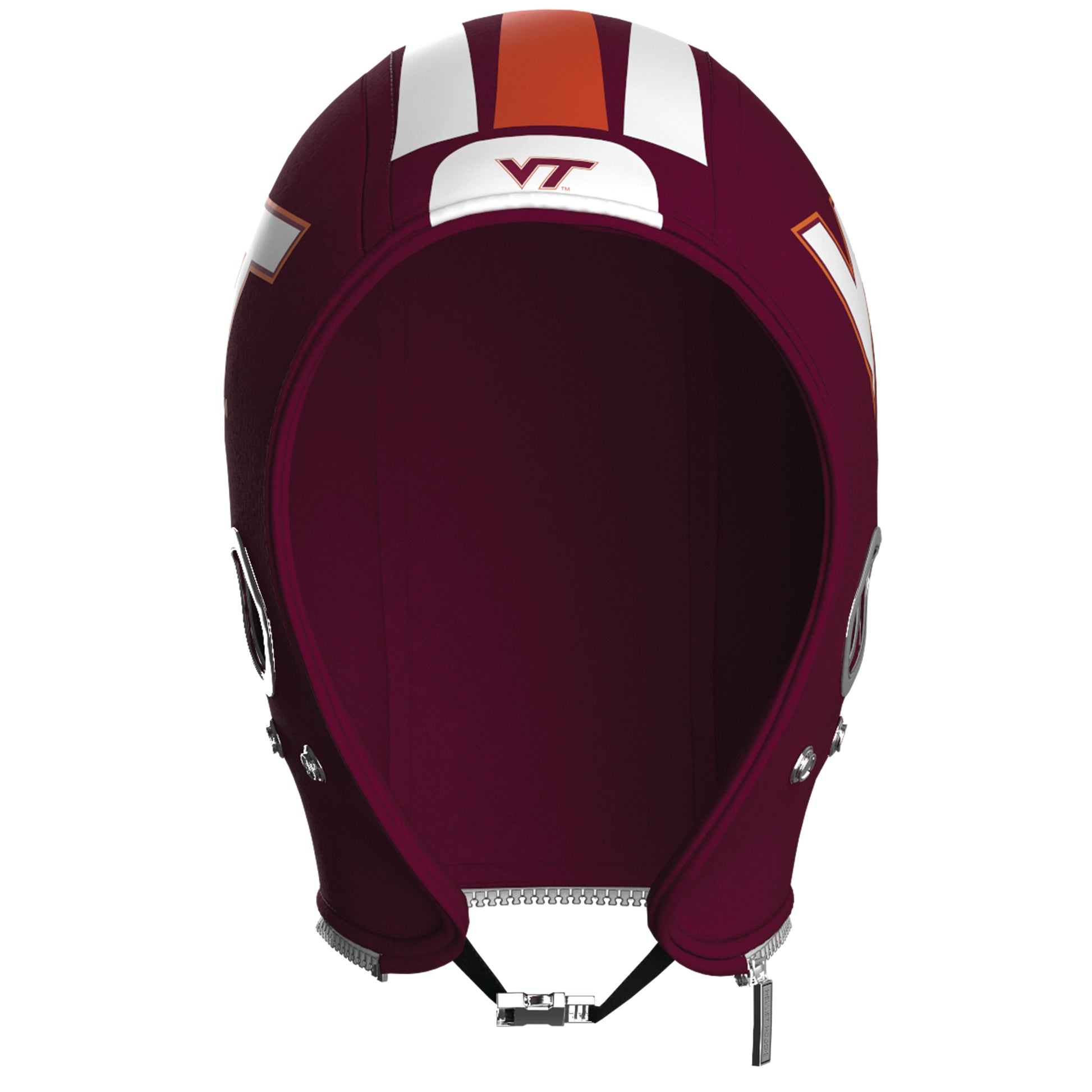 custom virginia tech football helmet Virginia Tech University Hood Option 1 (adult) – The Original Helmet Hoodie