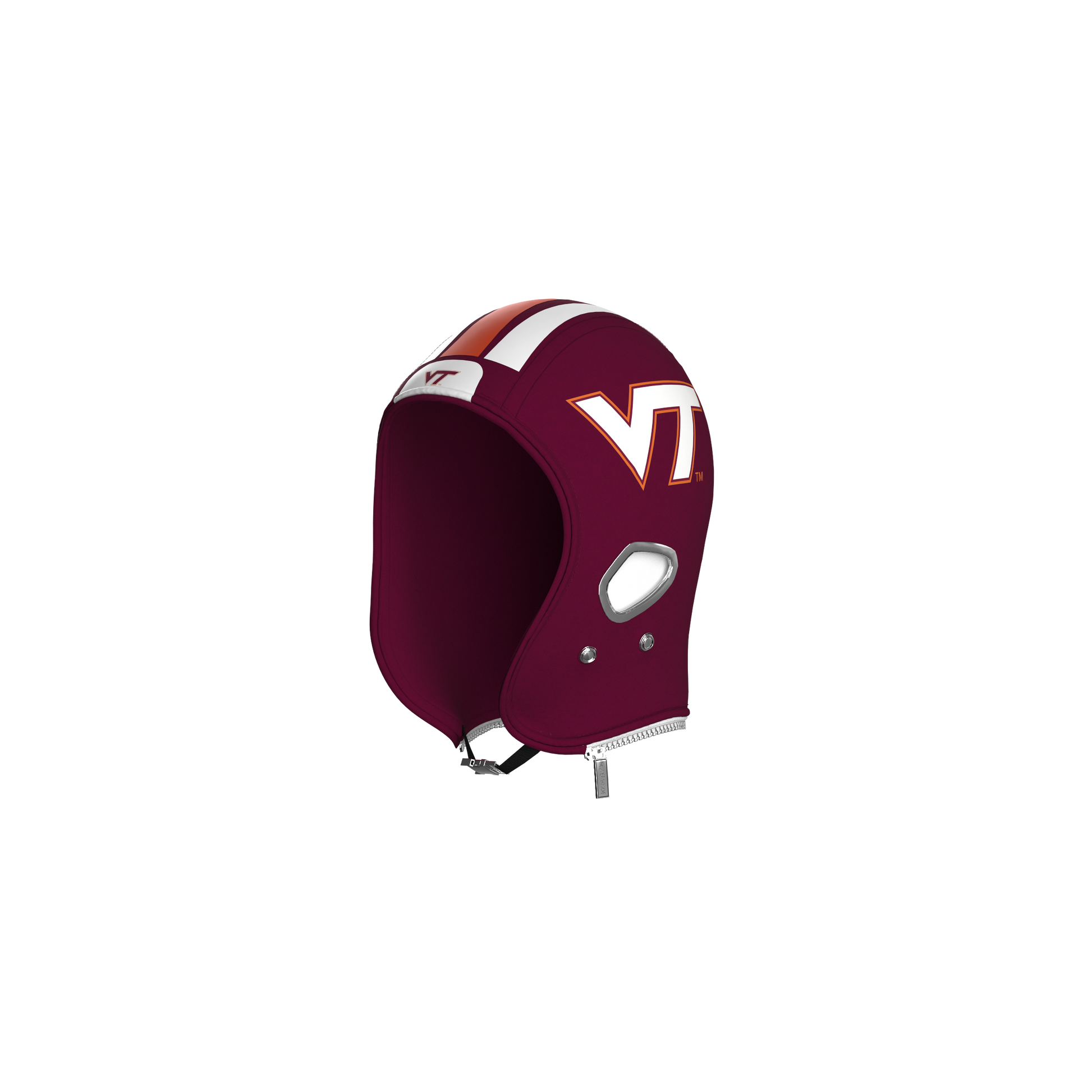 custom virginia tech football helmet Virginia Tech University Hood Option 1 (adult) – The Original Helmet Hoodie