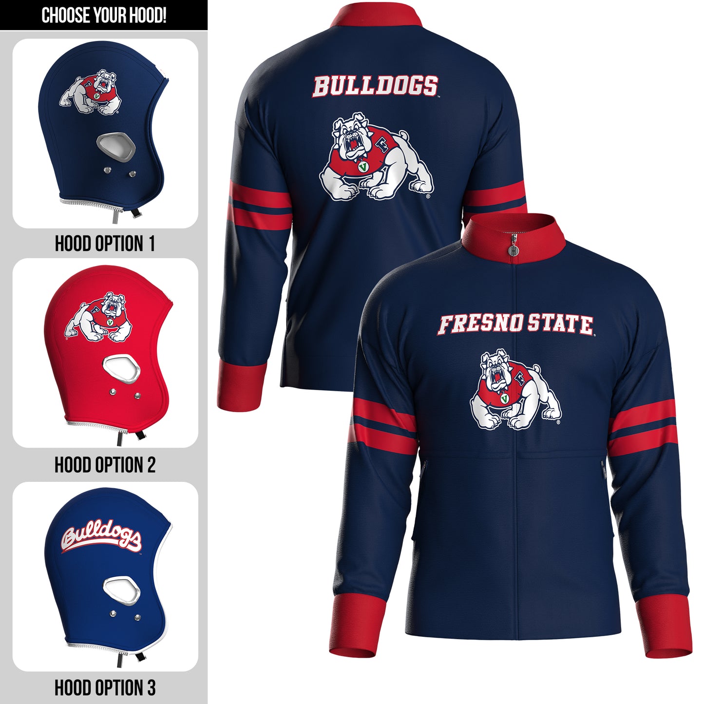 Fresno State University Home Zip-Up (adult)