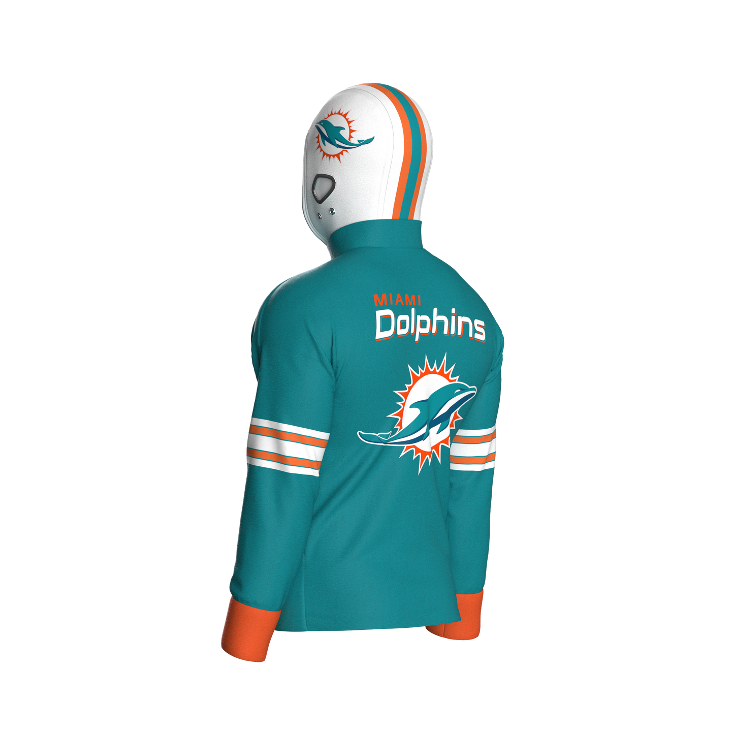 Miami Dolphins Home Zip-Up (adult)
