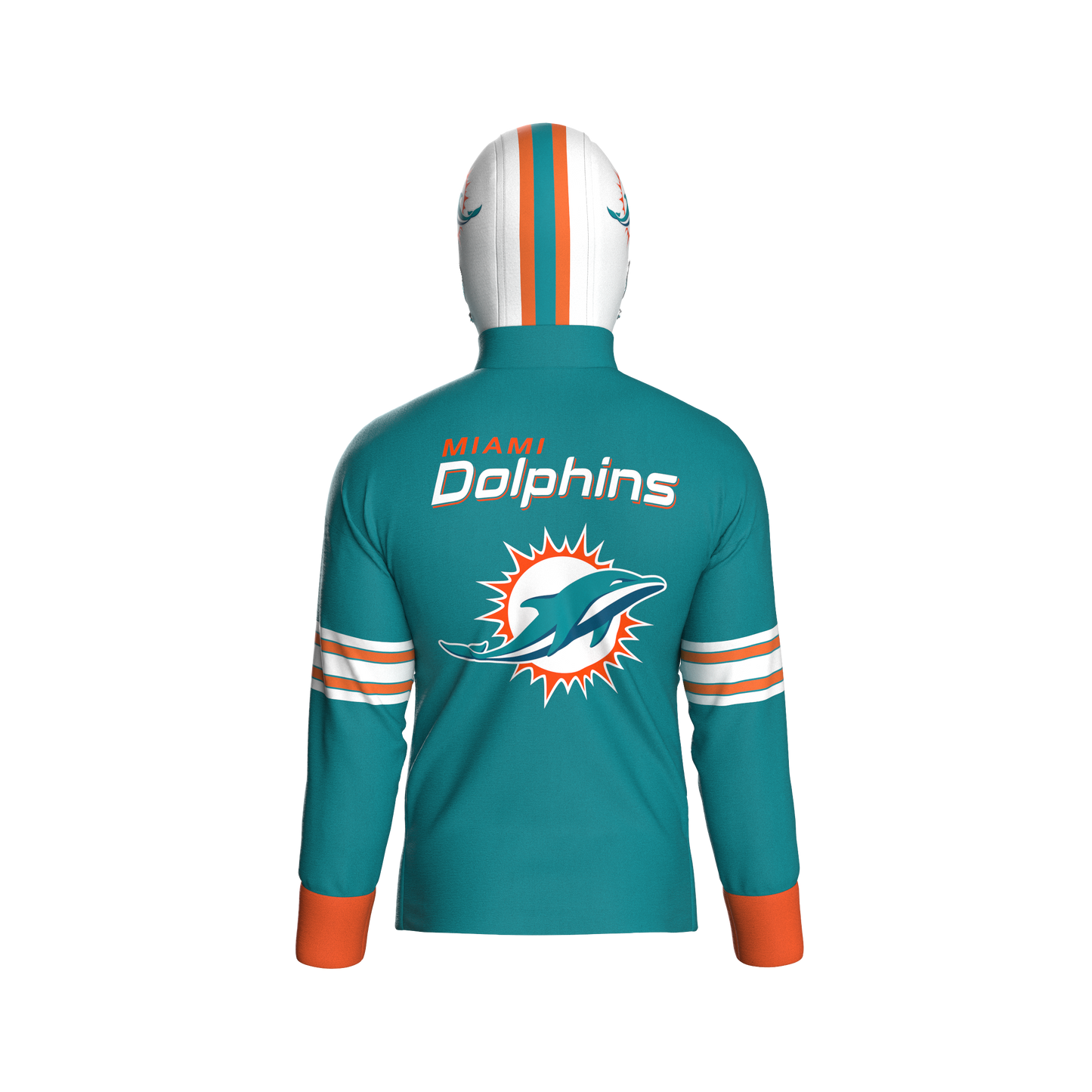 Miami Dolphins Home Zip-Up (adult)