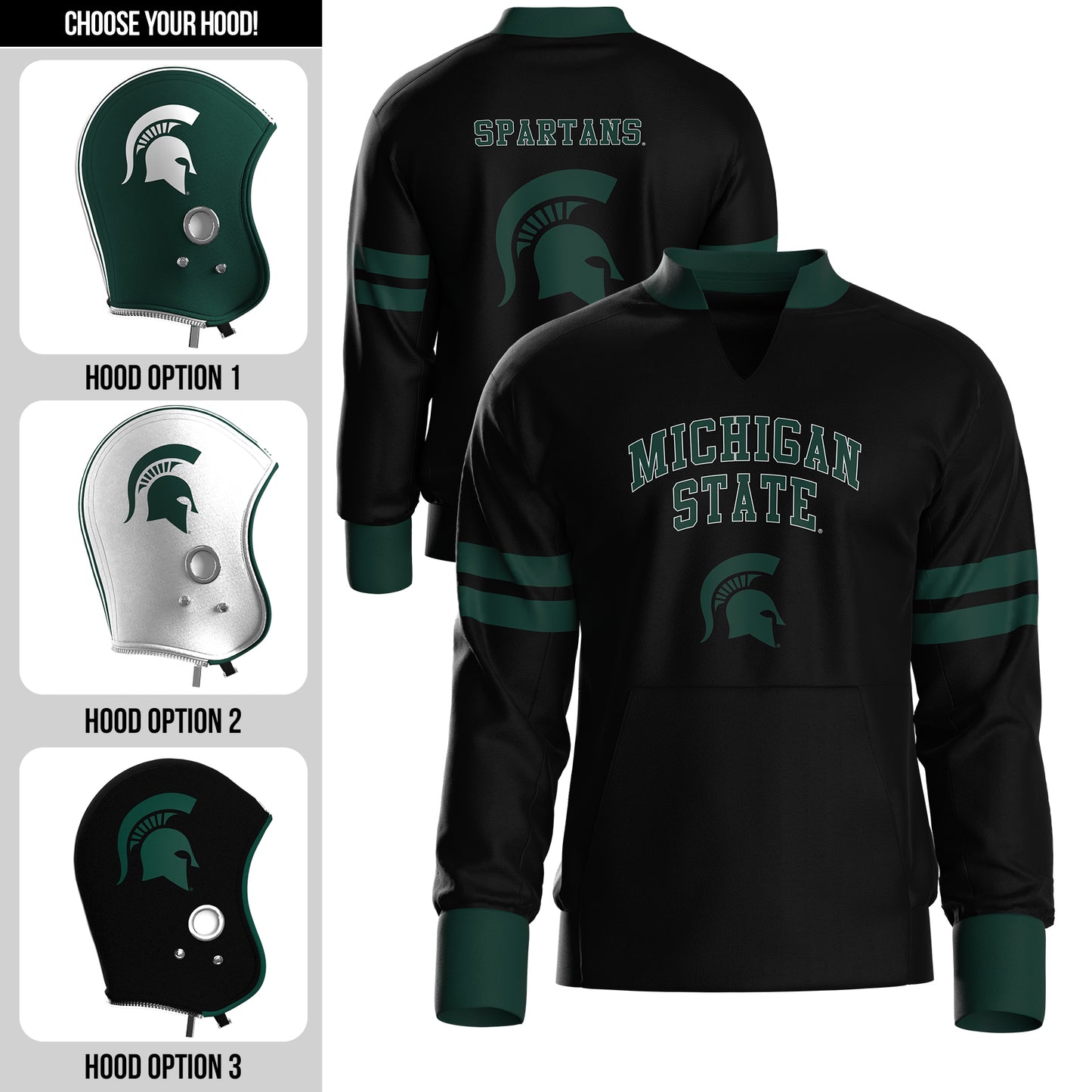 Michigan State University Away Pullover (youth)
