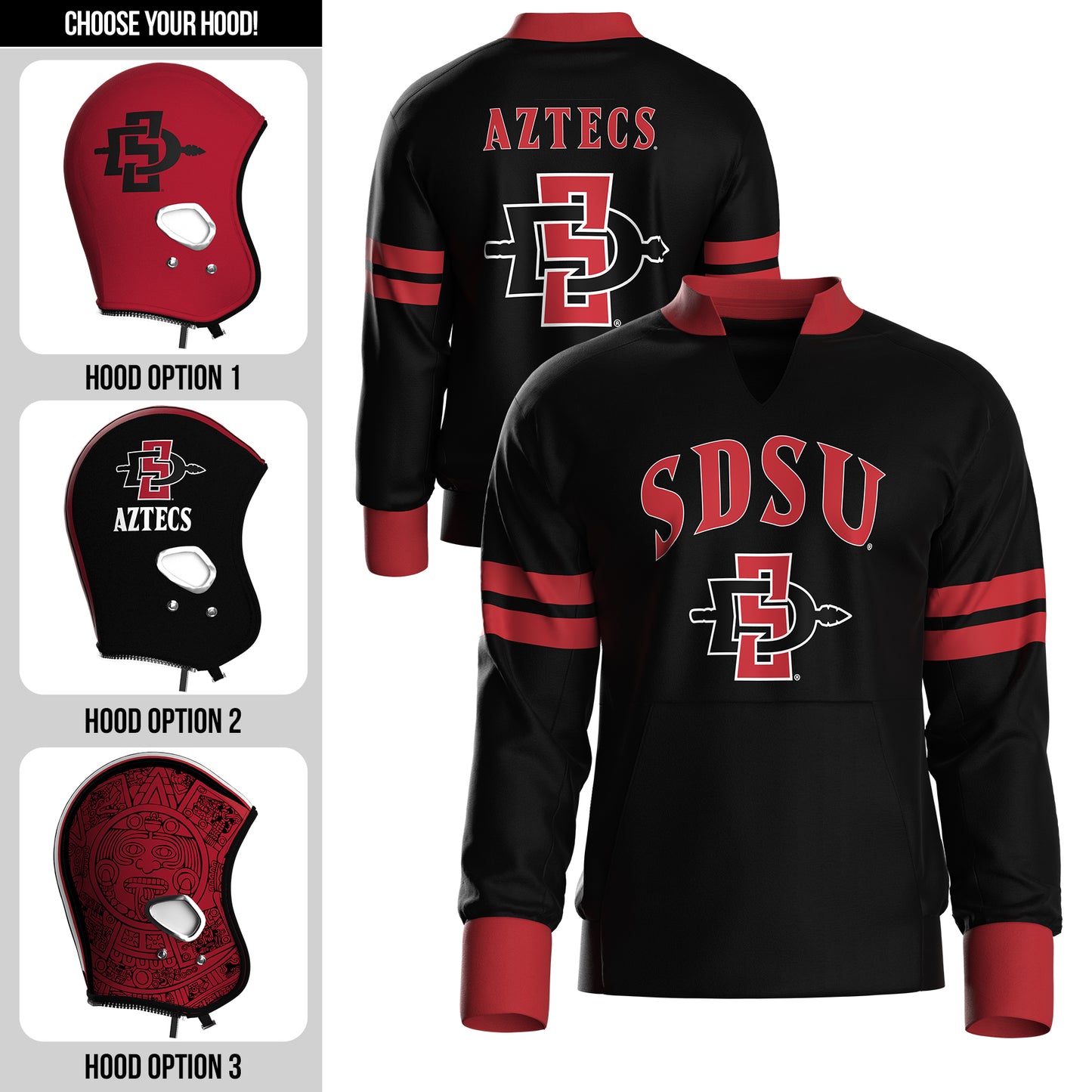 San Diego State University Away Pullover (adult)