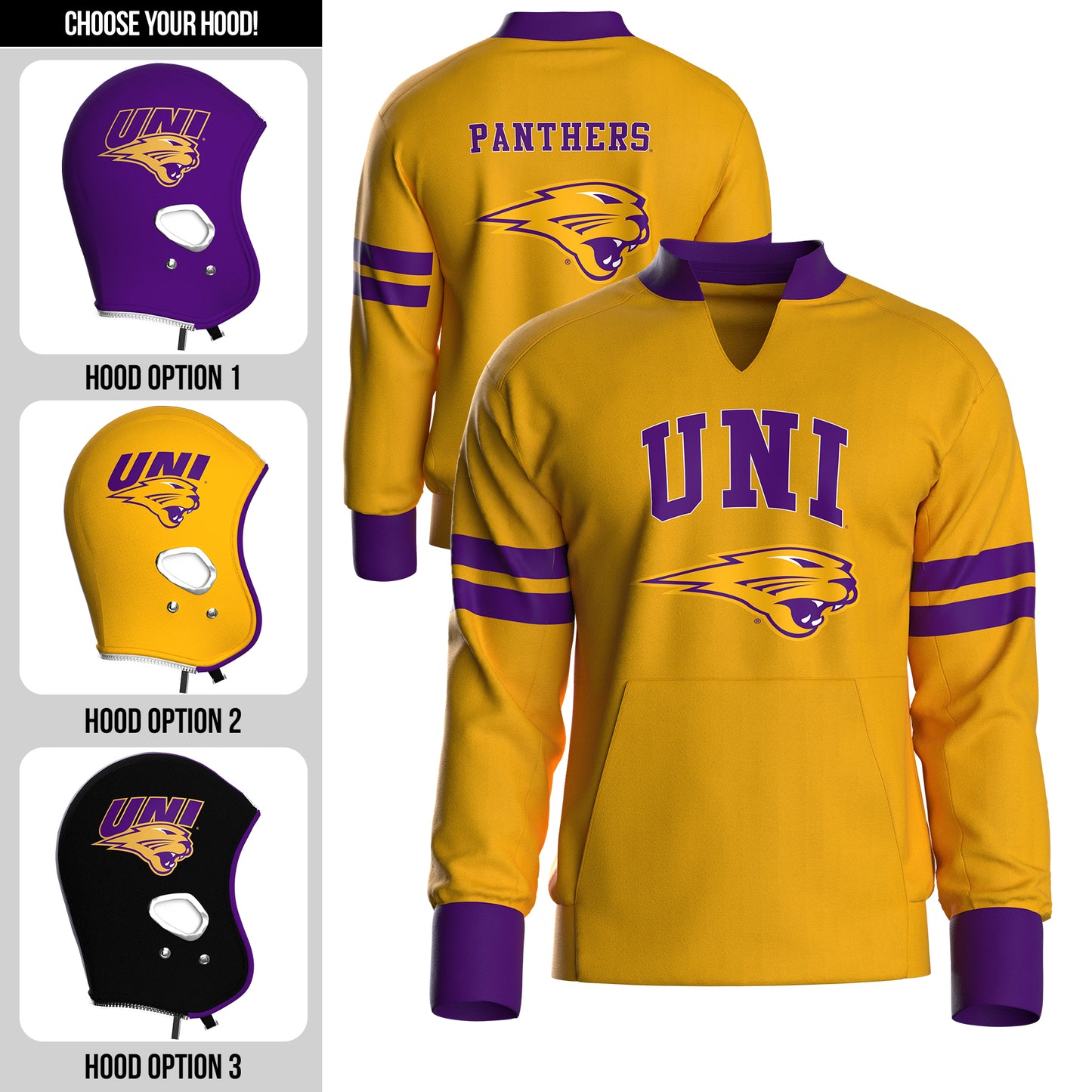 Northern Iowa University Away Pullover (adult)