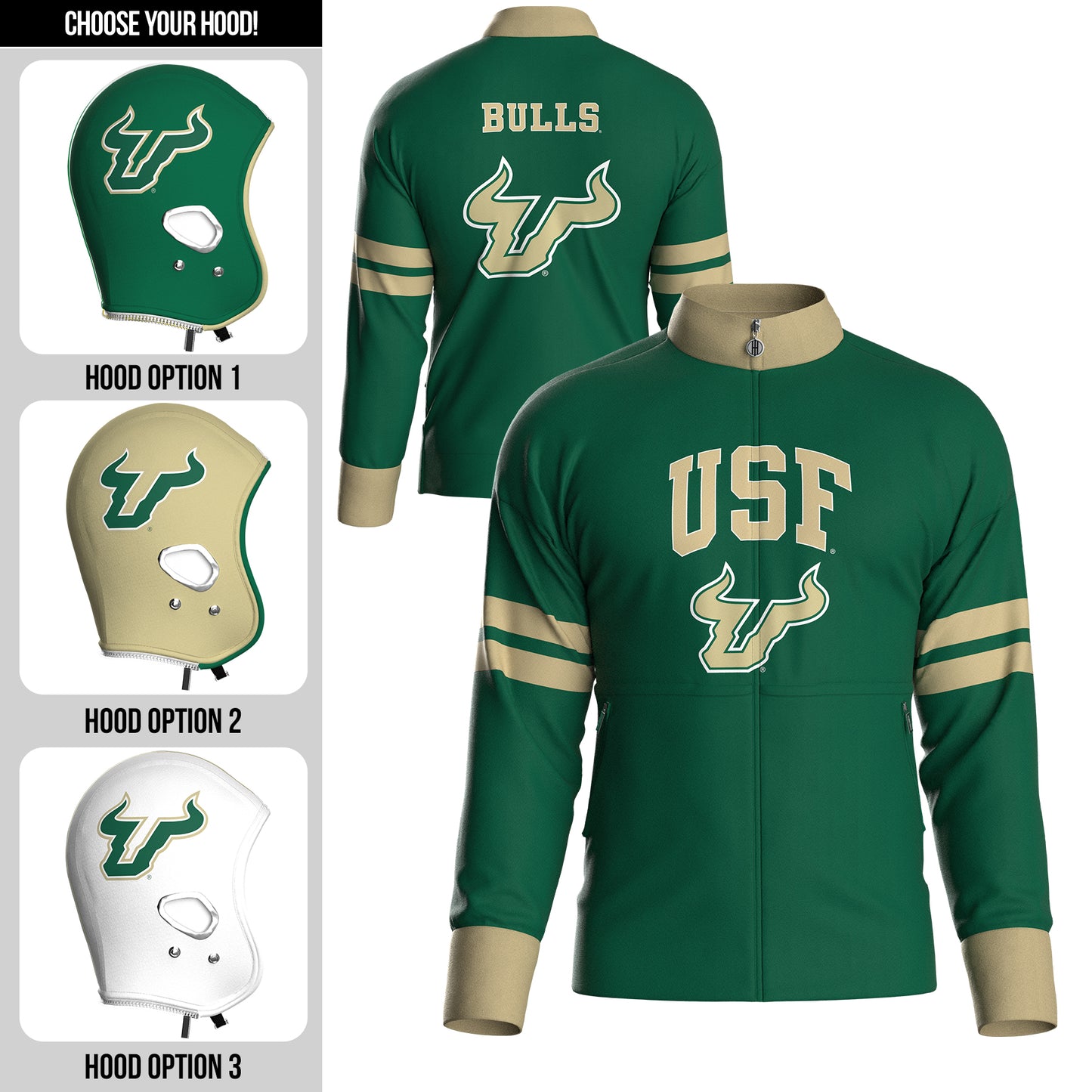 University of South Florida Home Zip-Up (adult)