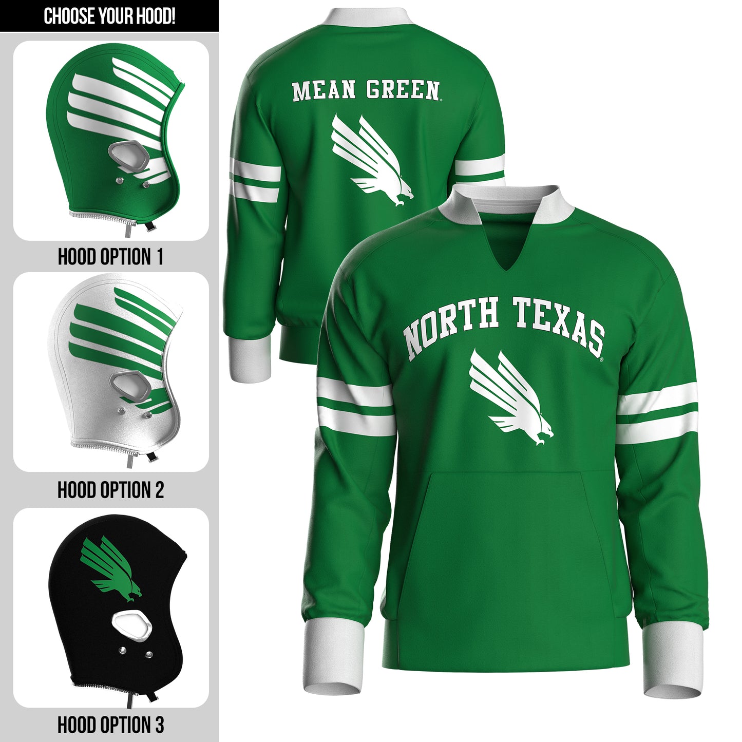 University of North Texas Home Pullover (adult)