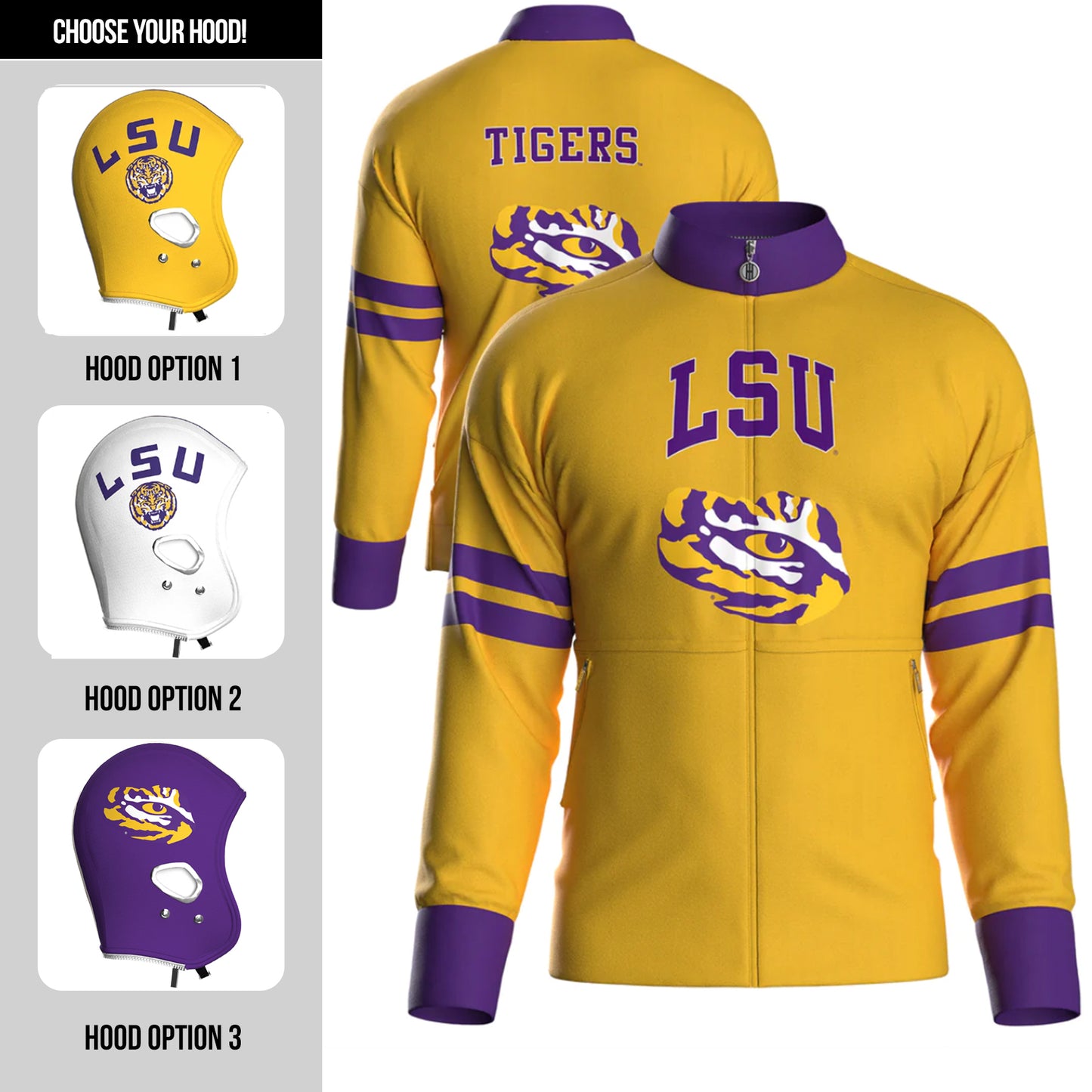 LSU Away Zip-Up (adult)